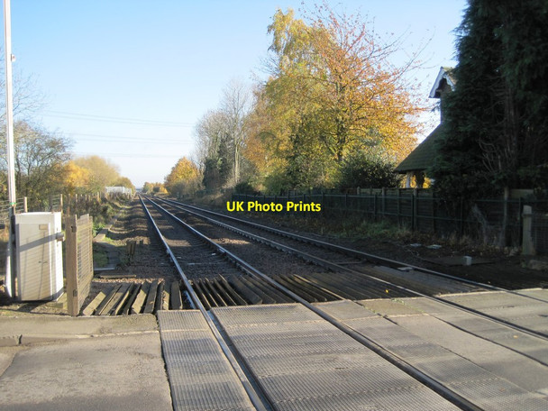 Photo 6"x4" Thorpe-on-the-Hill railway station (site), Lincolnshire Thorpe on the Hill\/SK9065 c2012