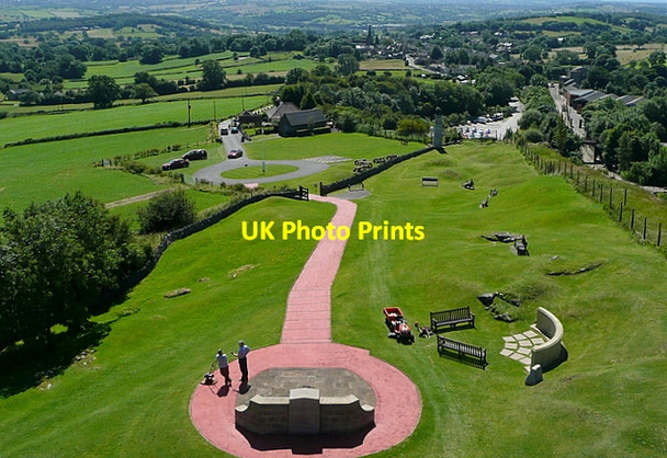 Photo 6"x4" View from Crich Monument Crich c2012
