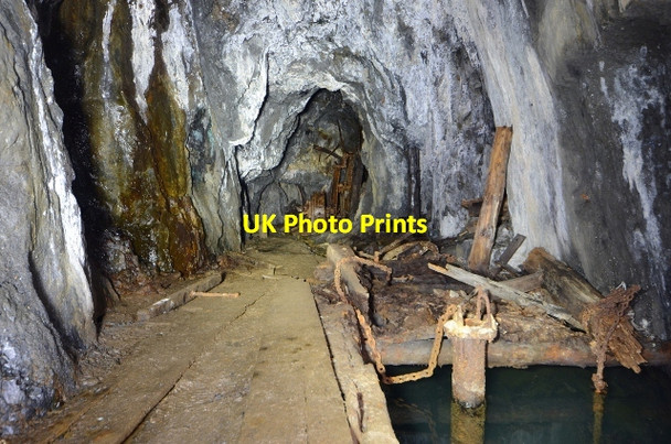 Photo 6"x4" Ystrad Einion Mixed Mine Coed y Garth c2013