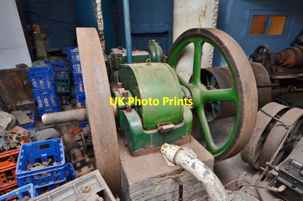 Photo 6"x4" Clearwell Caves - Oil Engine Clements End c2013