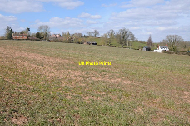 Photo 6"x4" Houses at Upper Egleton Stretton Grandison c2013