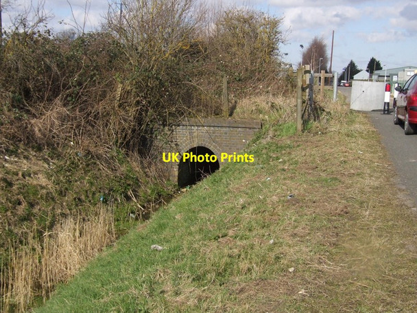 Photo 6"x4" Railway Culvert Wisbech c2013