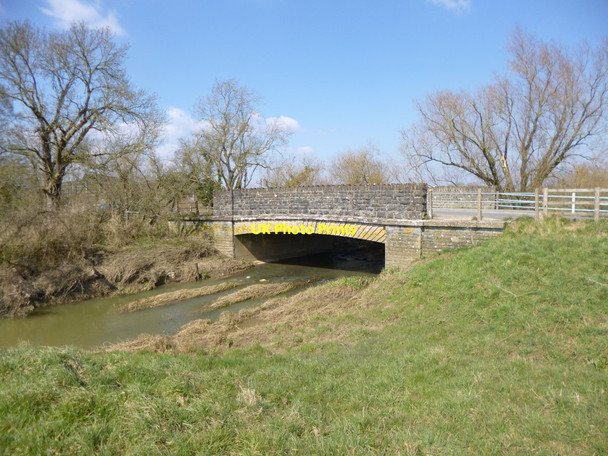 Photo 6"x4" Fifehead Magdalen, Cale Bridge Henstridge Marsh c2013