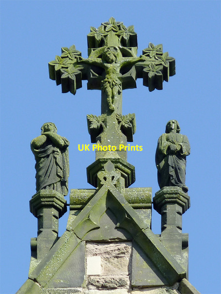 Photo 6"x4" Church of St Mary and St John (detail), Wolverhampton Wolverhampton c2013 P1