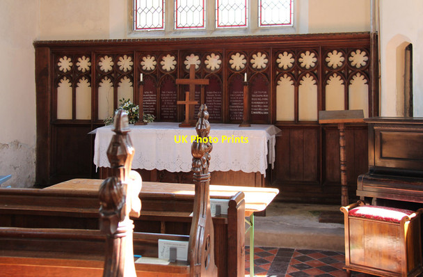 Photo 6"x4" St Peter, Moulton - North chapel Moulton\/TL6964 c2013
