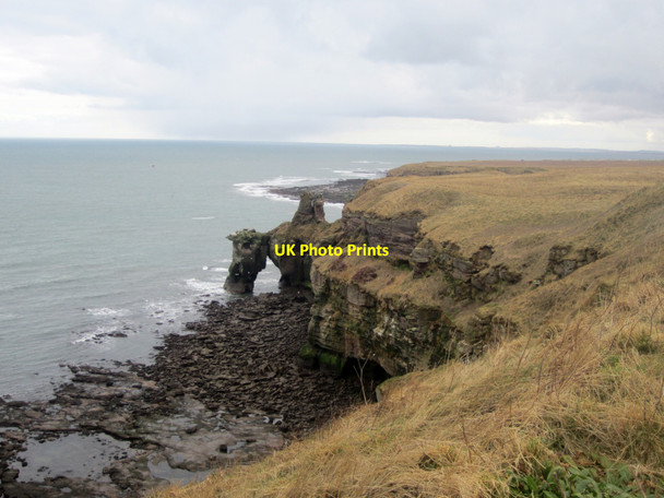 Photo 6"x4" Looking south towards Needles Eye rock arch Highfields\/NT9954 c2013