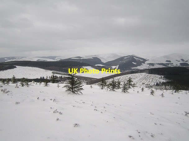 Photo 6"x4" On Minchmoor Rigg c2013