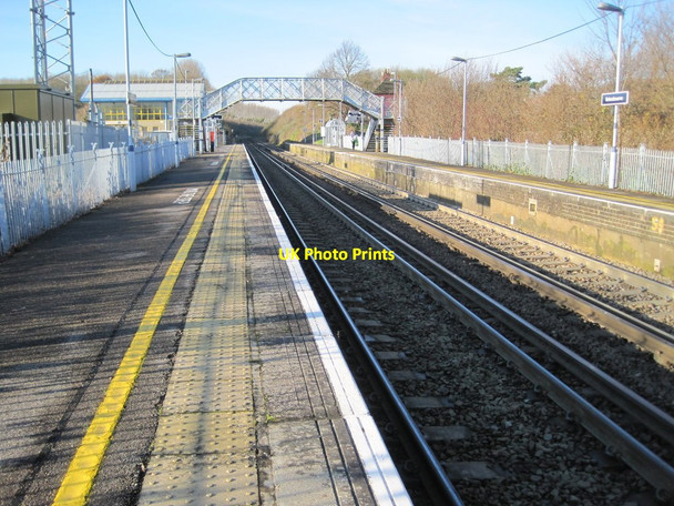 Photo 6"x4" Bekesbourne railway station, Kent Bekesbourne Hill c2012