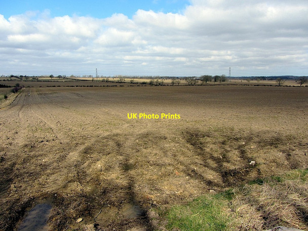 Photo 6"x4" Fields north-east of Shildonhill Farm Newton Hall\/NZ0365 c2013