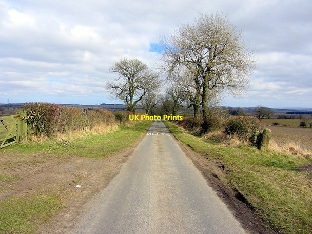 Photo 6"x4" Minor road east of Shildonhill Newton Hall\/NZ0365 c2013