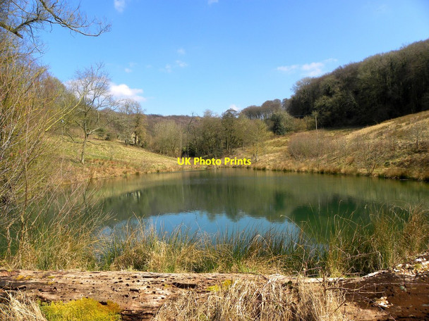 Photo 6"x4" Pond near Brook Farm Cranham\/SO8912 c2013