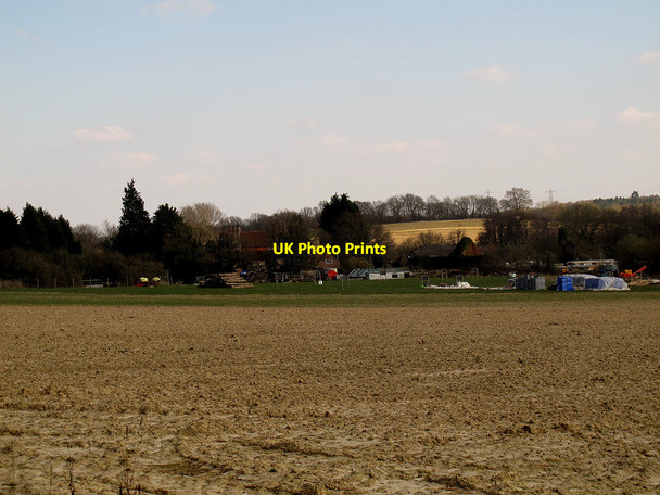 Photo 6"x4" Ploughed field at Wapsbourne  North Chailey c2013