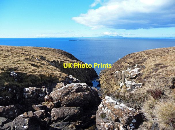 Photo 6"x4" The top of the Lorgasdal Waterfall Ben Cuidad c2013