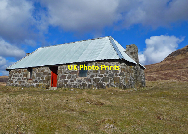 Photo 6"x4" Ollisdal Bothy Glen Ollisdal c2013