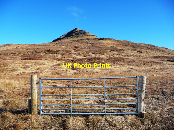 Photo 6"x4" Gate on Bealach Bharcasaig Bealach Bharcasaig c2013