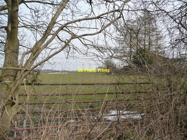 Photo 6"x4" Field gate on the north side on Manor House Lane Alwoodley Gates c2013