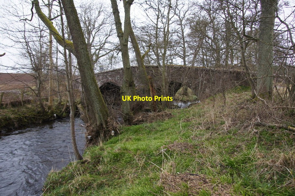 Photo 6"x4" Bridge over the Coupar Burn at Little Keithick Burrelton c2013