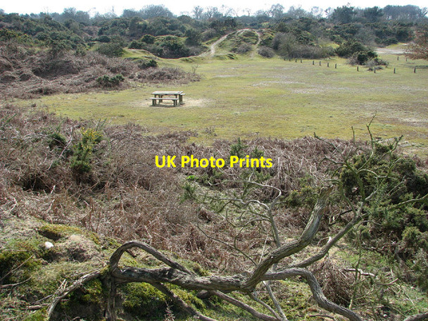 Photo 6"x4" View across the picnic area at Toby's Walks Blythburgh c2013