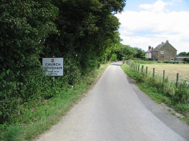 Photo 6"x4" View along lane at Church Hougham Church Hougham c2008