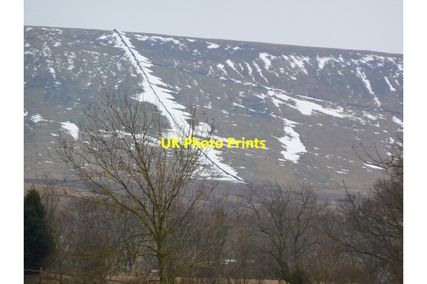 Photo 6"x4" Witch on Pendle Hill Downham\/SD7844 c2013