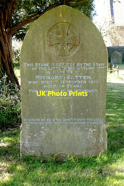 Photo 6"x4" Gravestone in Sandford churchyard Sandford-on-Thames c2013