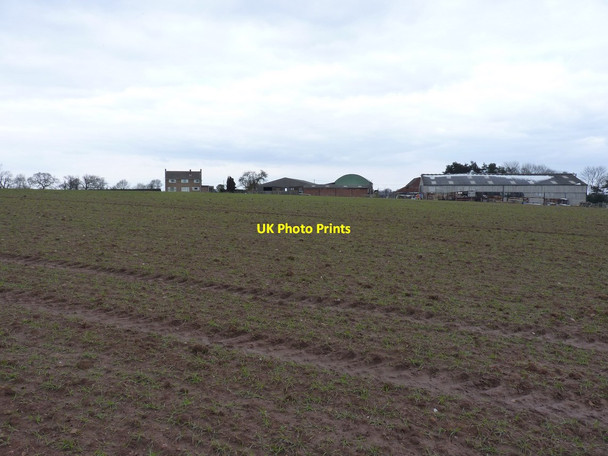 Photo 6"x4" Barns etc at Hill Farm Bretby c2013