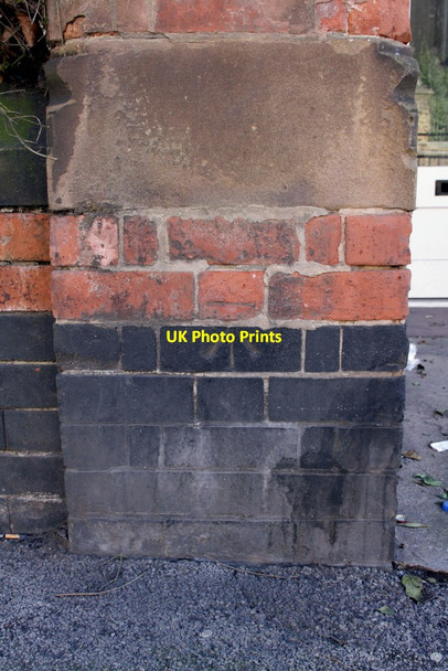 Photo 6"x4" Benchmark on wall pier of #308 Woodborough Road Nottingham\/SK5641 c2013