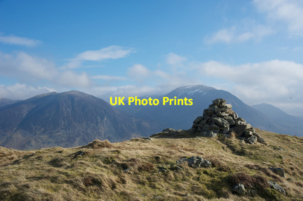 Photo 6"x4" Whiteside and Grasmoor from Low Fell Thackthwaite\/NY1423 c2013