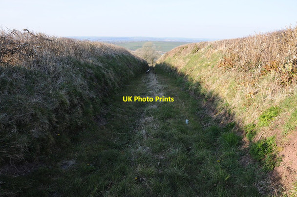 Photo 6"x4" Right of way Cross Inn\/SN2912 c2013