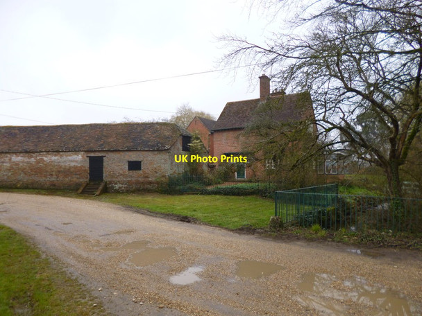 Photo 6"x4" Bere Regis, Dodding's Farmhouse Hollow Oak\/SY8493 c2013