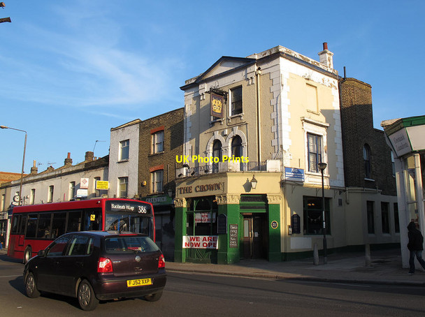 Photo 6"x4" The Crown pub, Trafalgar Road Greenwich\/TQ3977 c2013