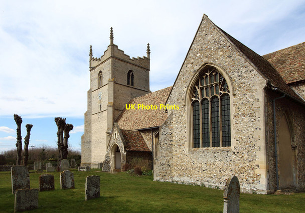 Photo 6"x4" St Nicholas, Great Wilbraham Great Wilbraham c2013