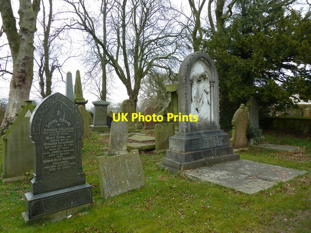 Photo 6"x4" St Leonard's Church, Balderstone, Graveyard Balderstone\/SD6332 c2013