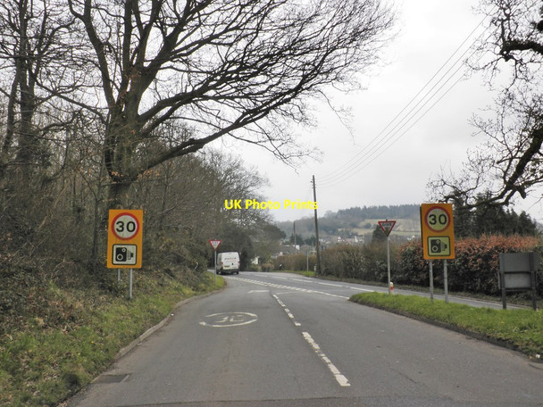 Photo 6"x4" Crossroads, on the A39, near West Quantoxhead Lower Weacombe c2013