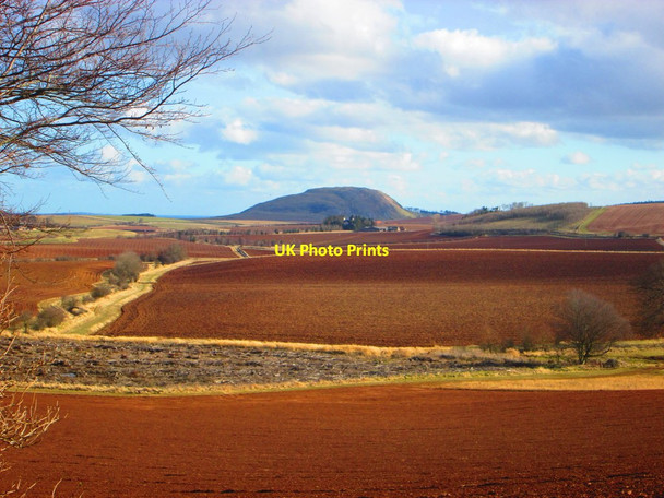 Photo 6"x4" Looking over the fields of Baro and Chesters Carfrae\/NT5769 c2013