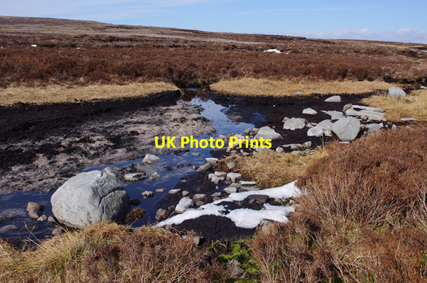Photo 6"x4" Peat bog above Tarnsyke Clough Tarnbrook c2013
