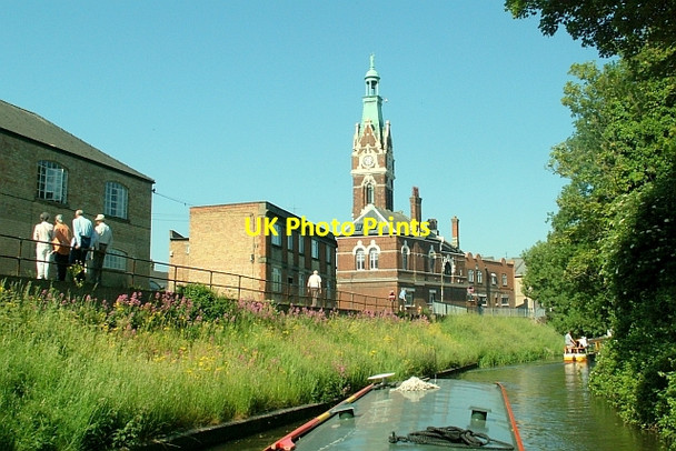 Photo 6"x4" View of March Town Hall from the river March\/TL4196 c2006
