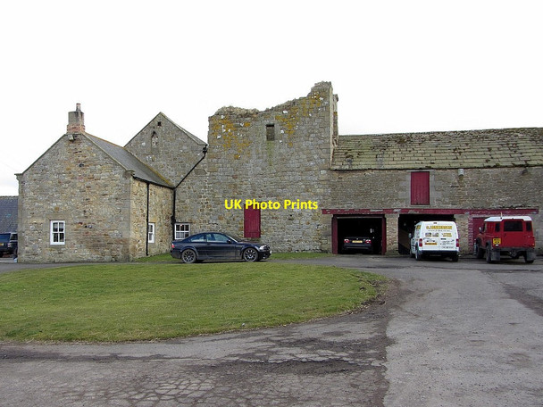 Photo 6"x4" Remains of tower house at Welton Hall Harlow Hill\/NZ0768 c2013