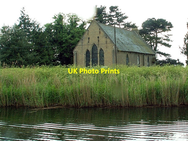 Photo 6"x4" St Mark's Church, Ten Mile Bank, before restoration Ten Mile Bank c2006