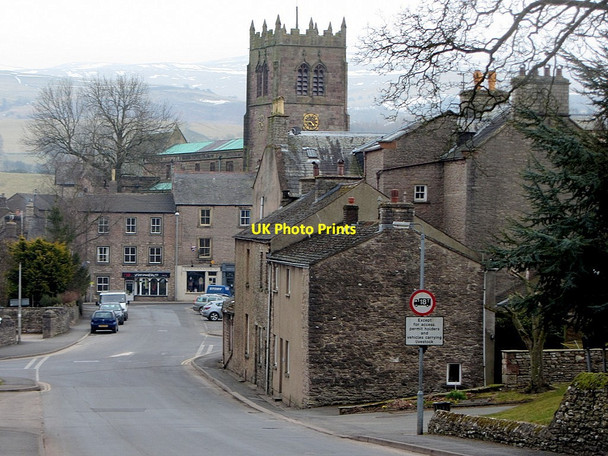 Photo 6"x4" Kirkby Stephen from Christian Head Kirkby Stephen c2013