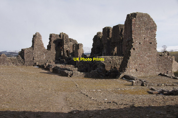 Photo 6"x4" Ruins of Brough Castle Brough\/NY7914 c2013