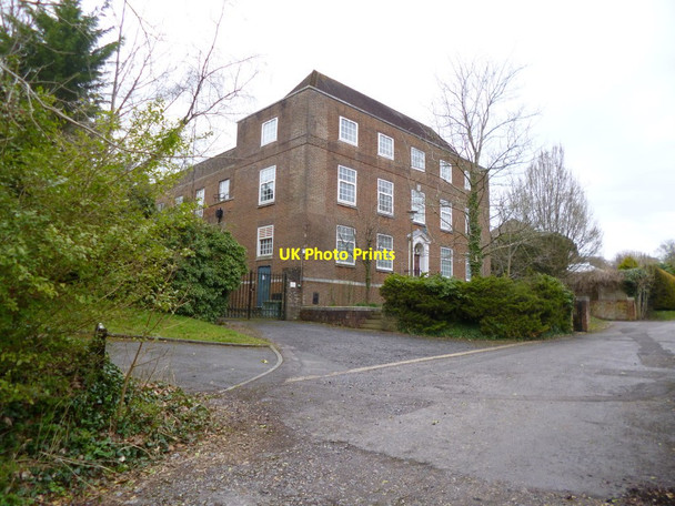 Photo 6"x4" Harnham, BT building Salisbury c2013