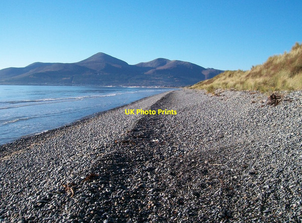 Photo 6"x4" View west along the berms on Murlough Strand Dundrum\/J4036 c2010