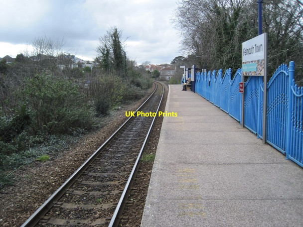 Photo 6"x4" Falmouth Town railway station Falmouth c2013