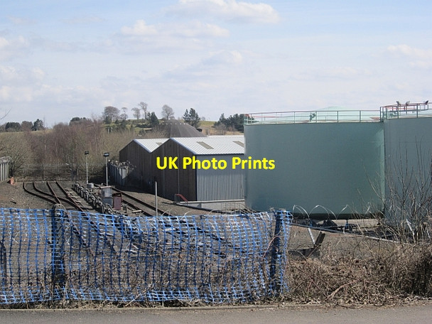 Photo 6"x4" Oil depot, Hawkhead Paisley c2013