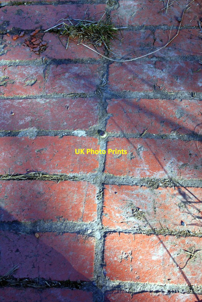 Photo 6"x4" Benchmark on top of culvert on Dieppe Way Melton Mowbray c2013