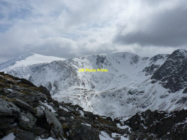 Photo 6"x4" The full beauty of Coire Caol and Coire Gorm Carn-gorm c2013