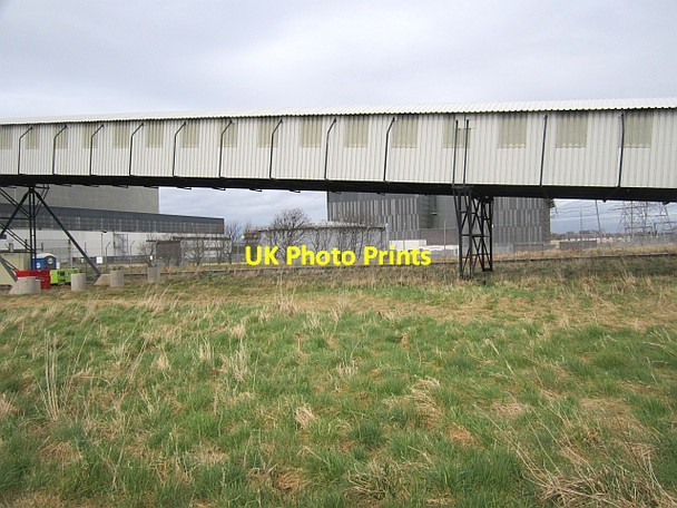 Photo 6"x4" Conveyor, Cockenzie power station Cockenzie and Port Seton c2013