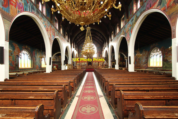 Photo 6"x4" St John the Baptist, Wightman Road - East end Hornsey c2013