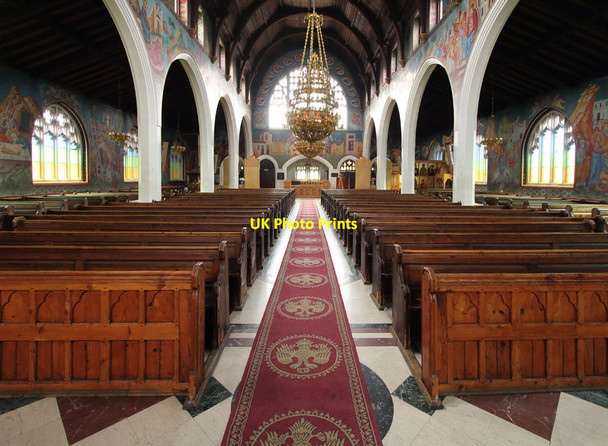 Photo 6"x4" St John the Baptist, Wightman Road - East end Hornsey c2013